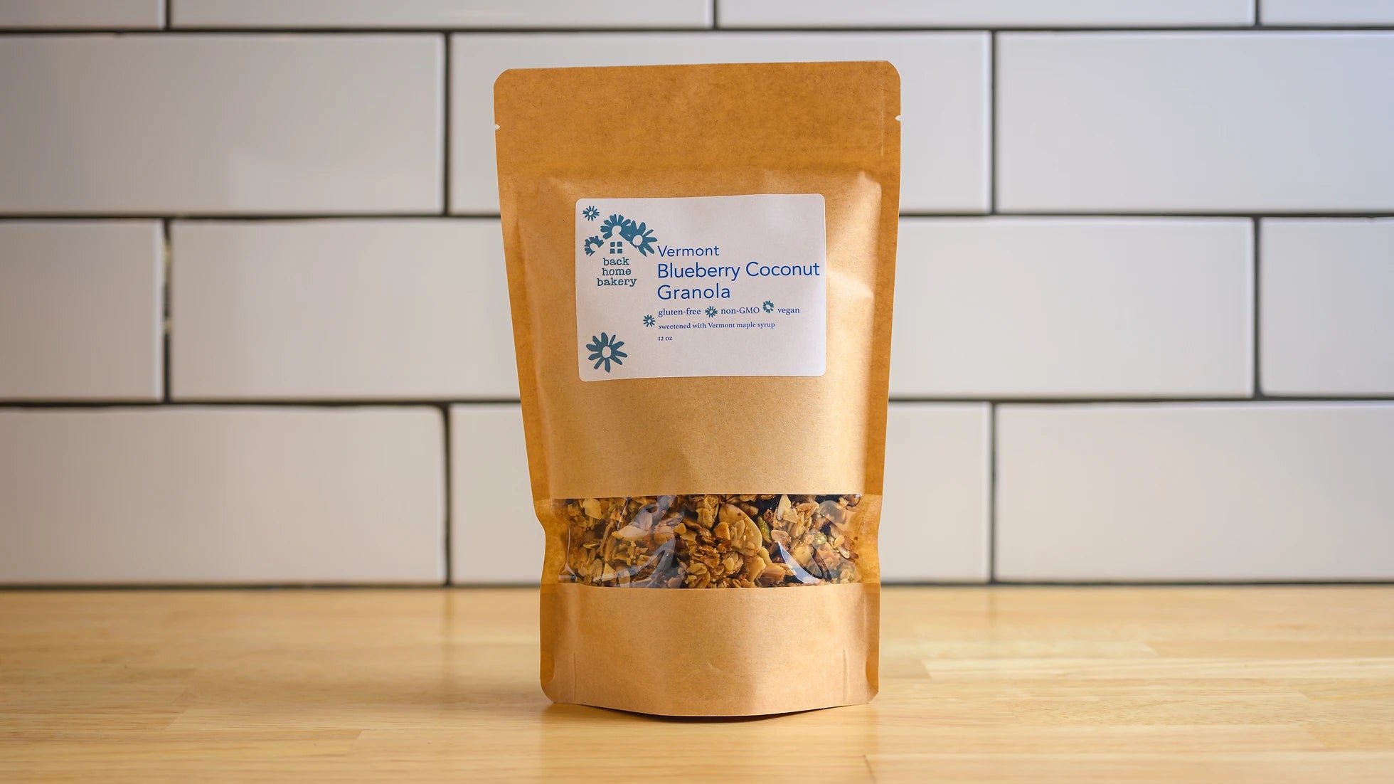 Blueberry Coconut Granola by Back Home Bakery
