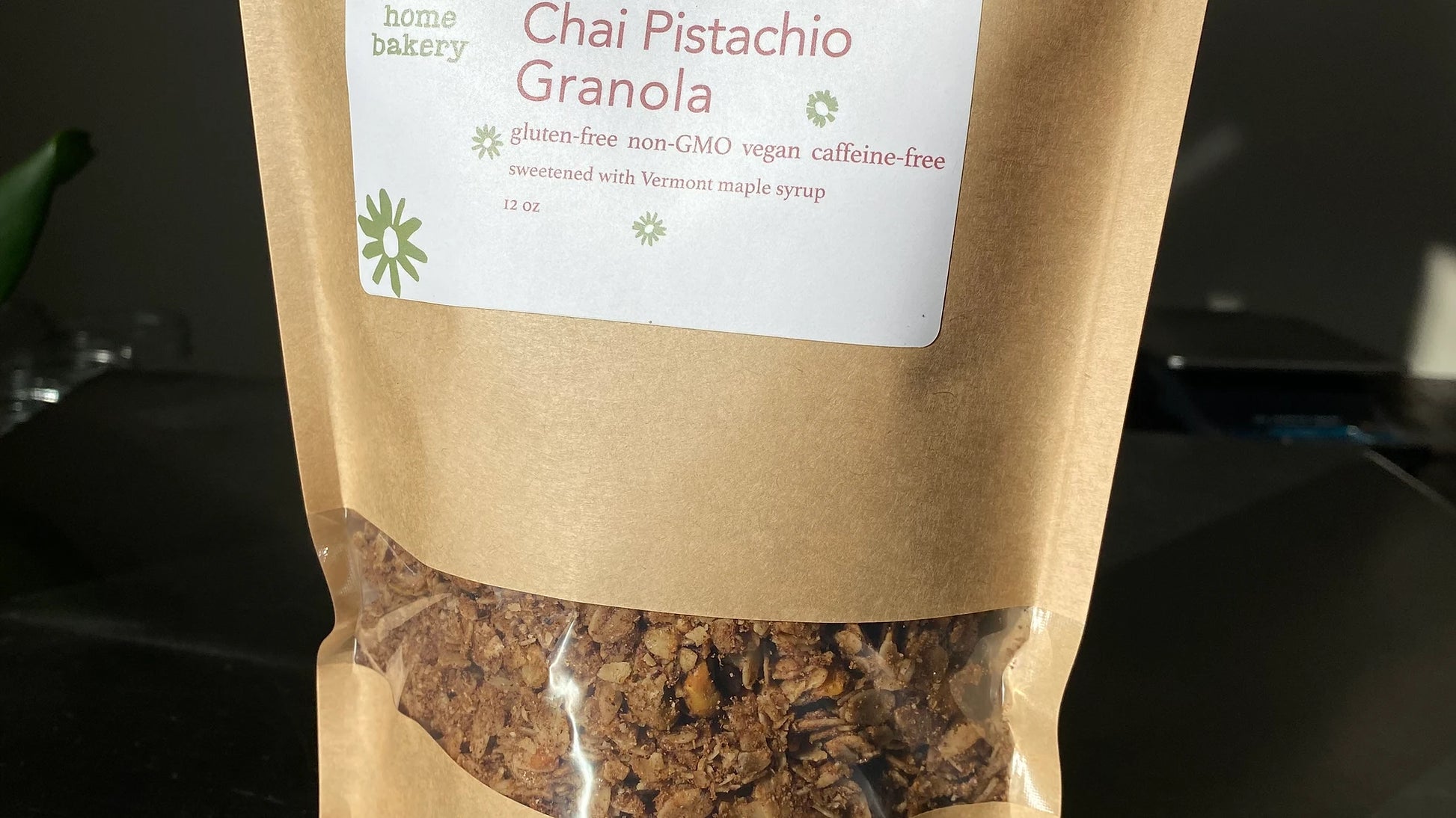 Chai Pistachio Granola by Back Home Bakery