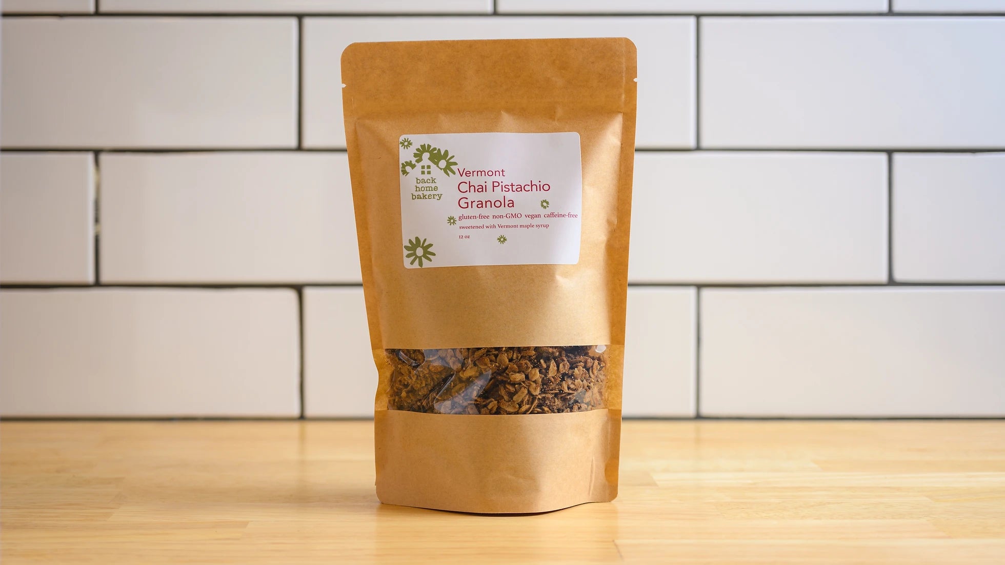 Chai Pistachio Granola by Back Home Bakery