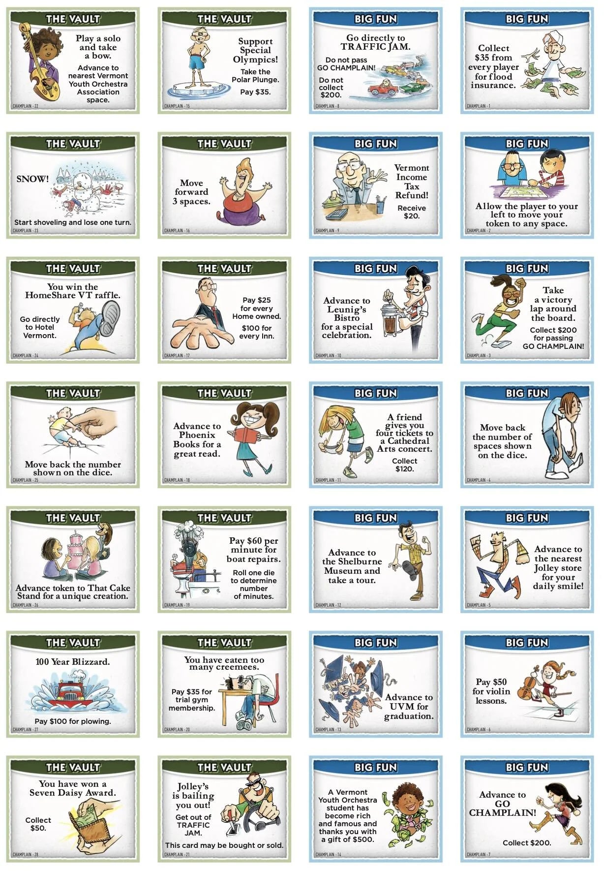 Champlainopoly© by Cathedral Arts