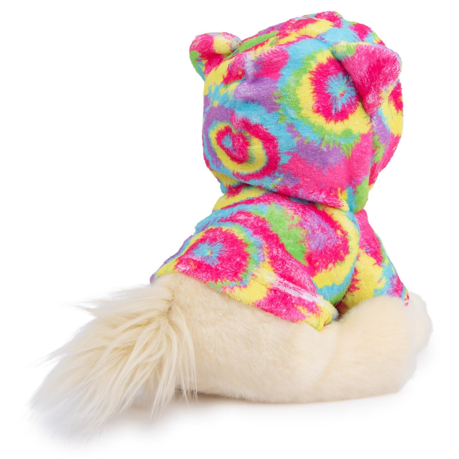 Plush Boo With Tie Dyed Hoodie 9" by Homeportonline