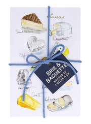 Chronicle Books Brie & Baguette Notes: 20 Notecards & Envelopes - Artwork by Janice MacLeod
