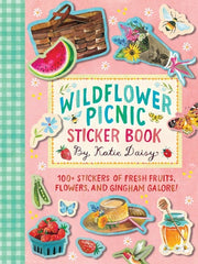 WILDFLOWER PICNIC STICKER BOOK 100+ Stickers of Fresh Fruits, Flowers, and Gingham Galore!.