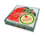 Chronicle Books Paper Produce Strawberry Notecards