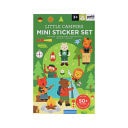 MINI STICKER SET LITTLE CAMPERS.