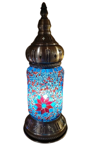 Mosaic Lamp Lantern 12" C by Homeportonline