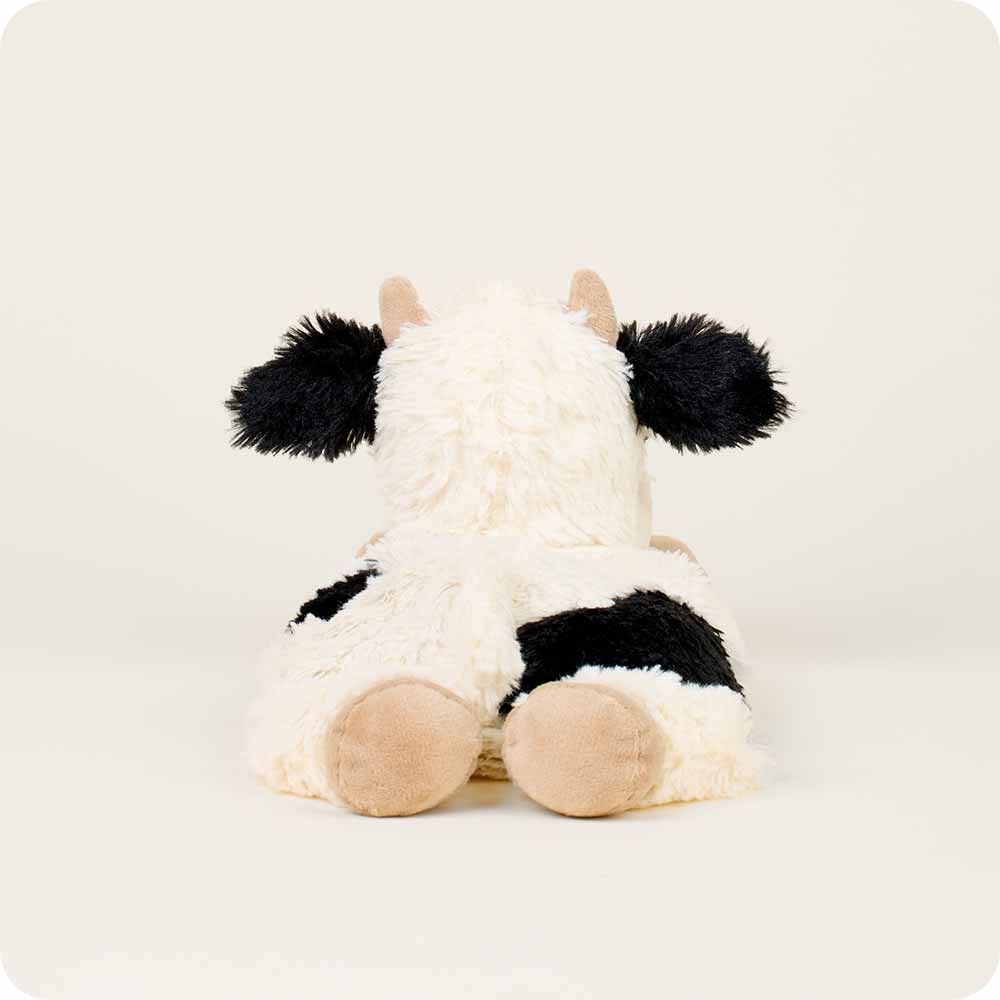 Warmies Cow Laying Down Black & White by Homeportonline