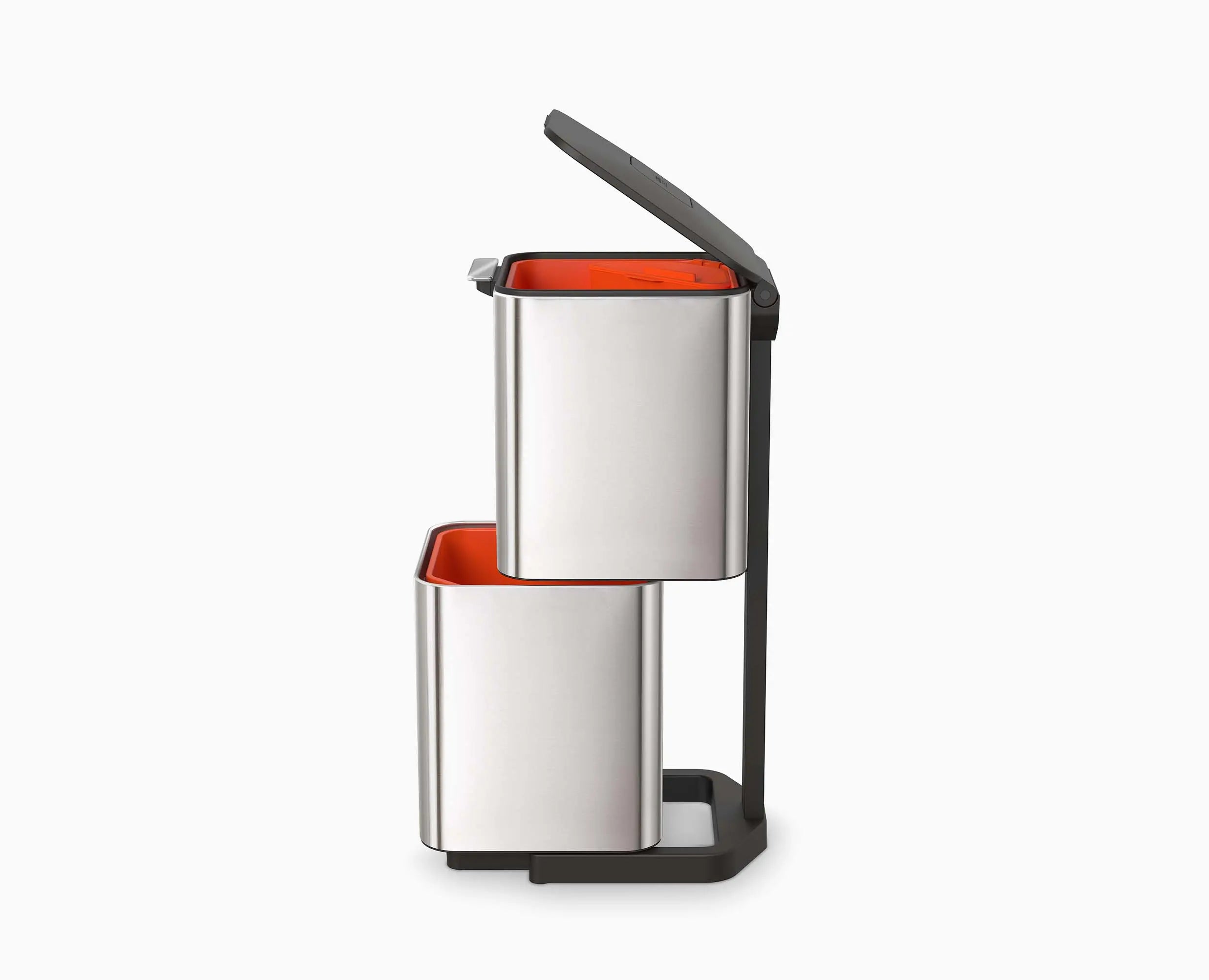 Totem Max Stainless Steel Trash and Recycling 60L by Homeportonline