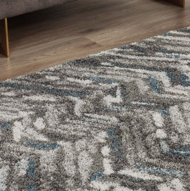 Rocco Rug Chevron Motif Multi 5'1" X 7'5" by Homeportonline