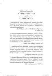 Family Matter: A Novel