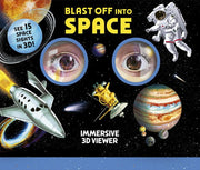 Blast Off Into Space: Immersive 3D Viewer Book