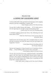 A Song of Legends Lost