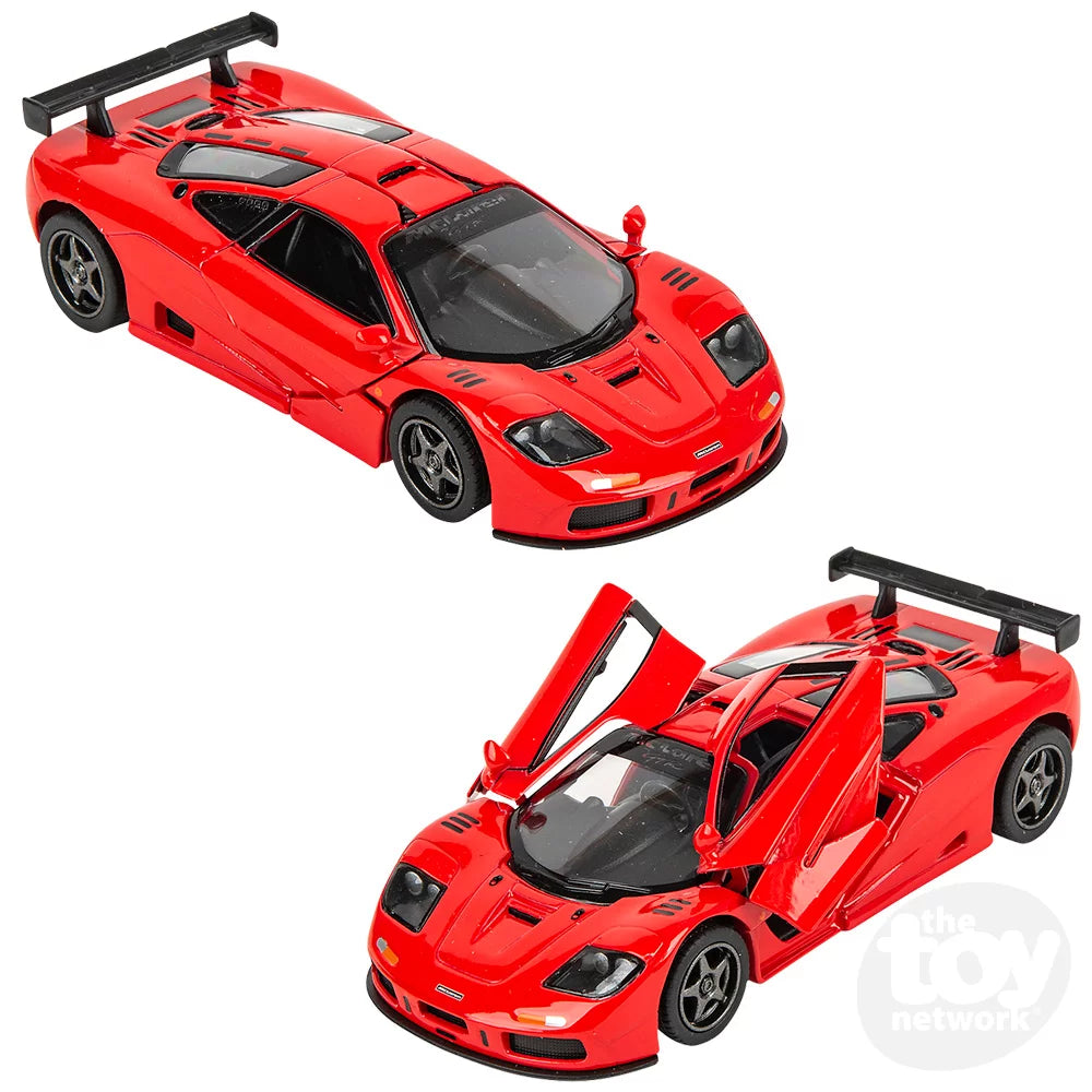 Diecast Pullback McLaren Sports Car 1995 F1 GTR 5" by Homeportonline