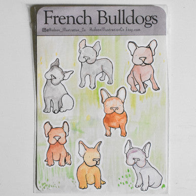 Hudson Illustration Sticker Sheet