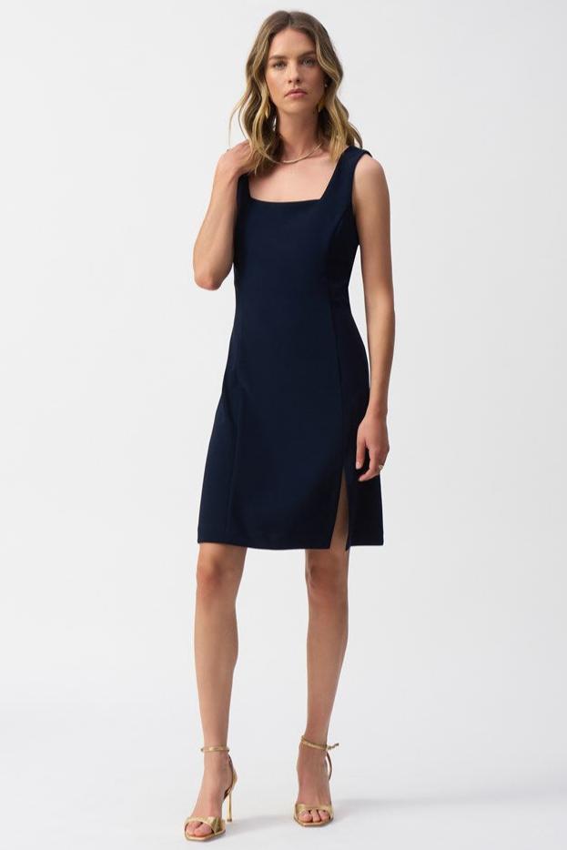 Joseph Ribkoff Silky Knit Sleeveless Sheath Dress by Harbour Thread