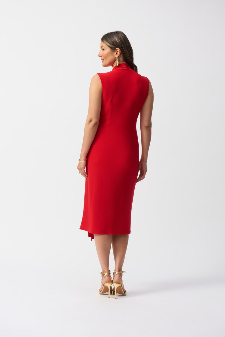 Joseph Ribkoff Silky Knit Sleeveless Wrap Dress by Harbour Thread