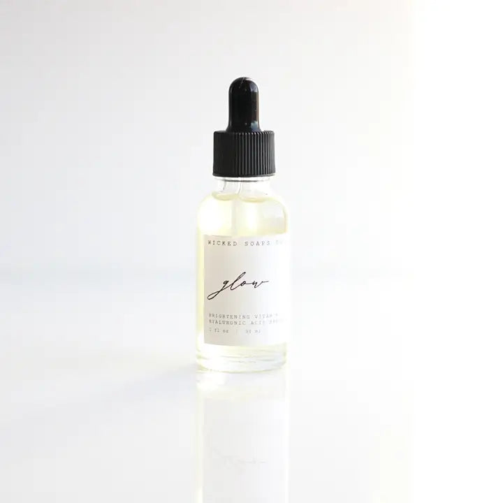 Glow Facial Serum with Vitamin C + Hyaluronic Acid