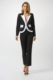Joseph Ribkoff Lux Twill Straight Leg Pull-On Pants