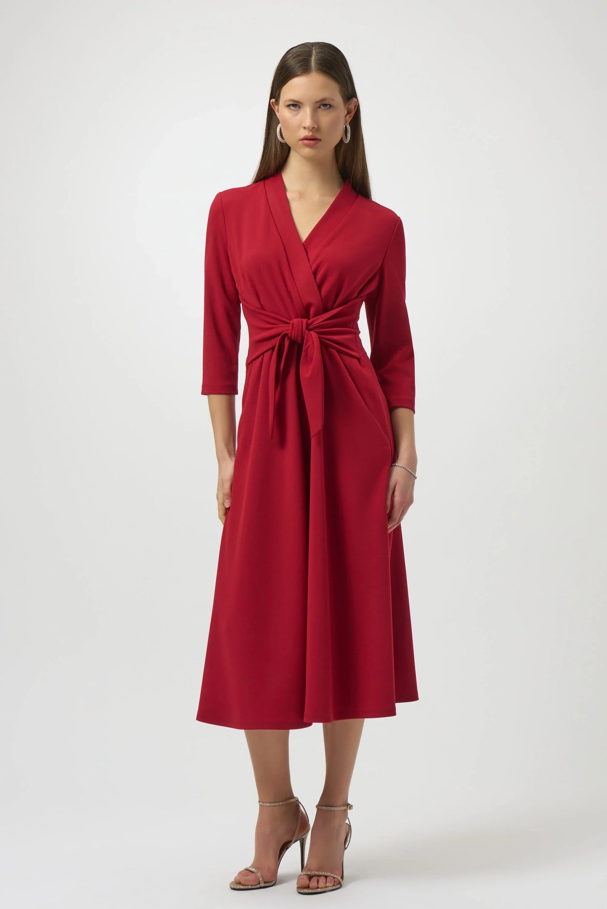 Joseph Ribkoff Scuba Crepe Fit and Flare Dress