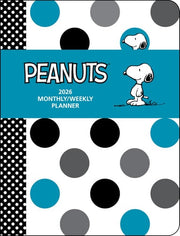 PeanutsR 12-Month 2026 Monthly/Weekly Planner Cale