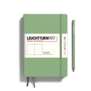 Notebooks - Medium (A5) Sage Hardcover Plain by Homeportonline