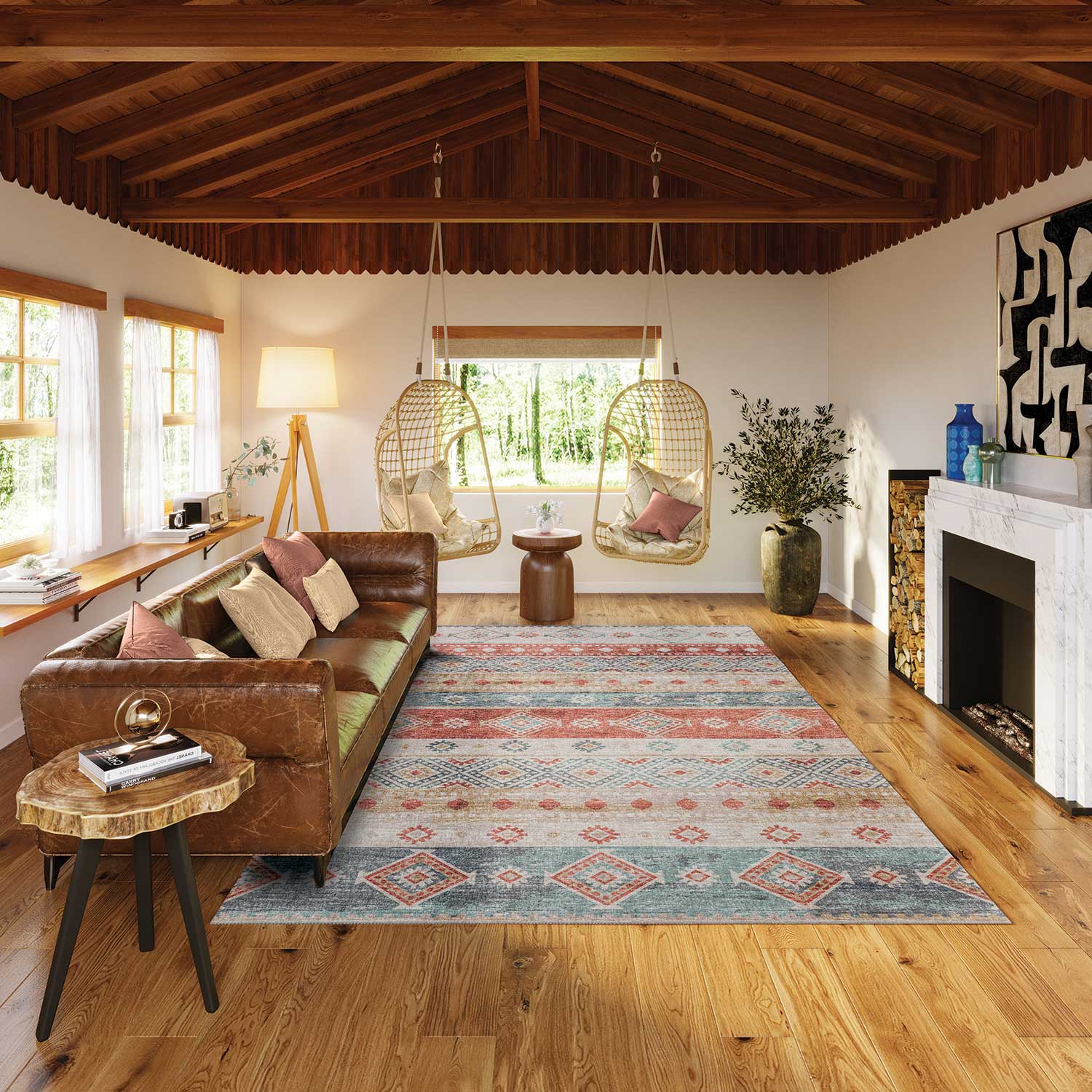 Sedona Indoor/Outdoor Rug Canyon 5' x 7'6" by Homeportonline