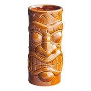 Acopa 21 oz. Brown Ceramic Tiki Mug by Homeportonline