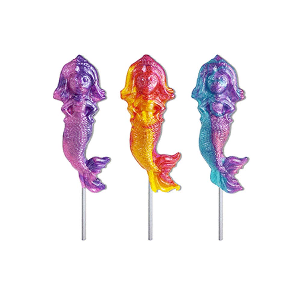 Glitter Swirl Mermaid Lollipops by SidePony Boutique