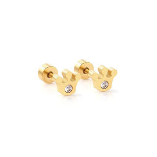 Linny Co Screw Back Stud Earrings