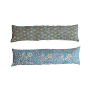 Throw Pillow Lumbar Vintage Cotton Kantha Reversible 2 Styles Varied (Sold Individually) by Homeportonline