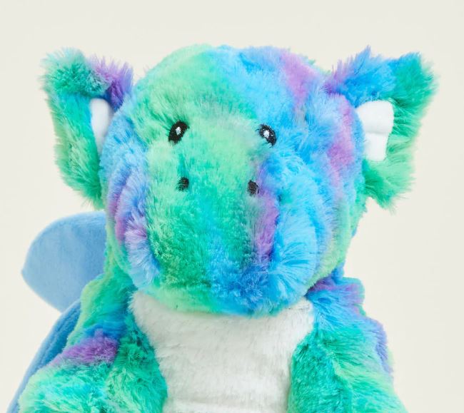 Warmies Dragon Baby Rainbow by Homeportonline