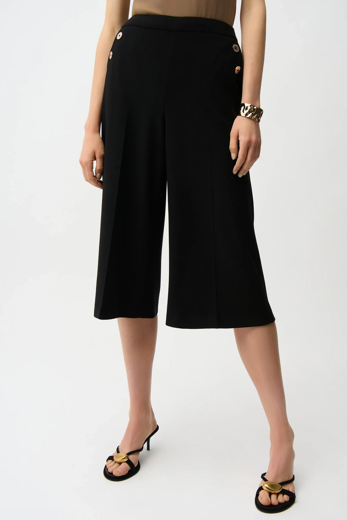 Joseph Ribkoff Silky Knit Pull-On Culotte Pants