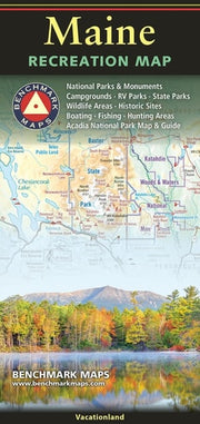 Maine Recreation Map