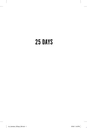25 Days A Novel