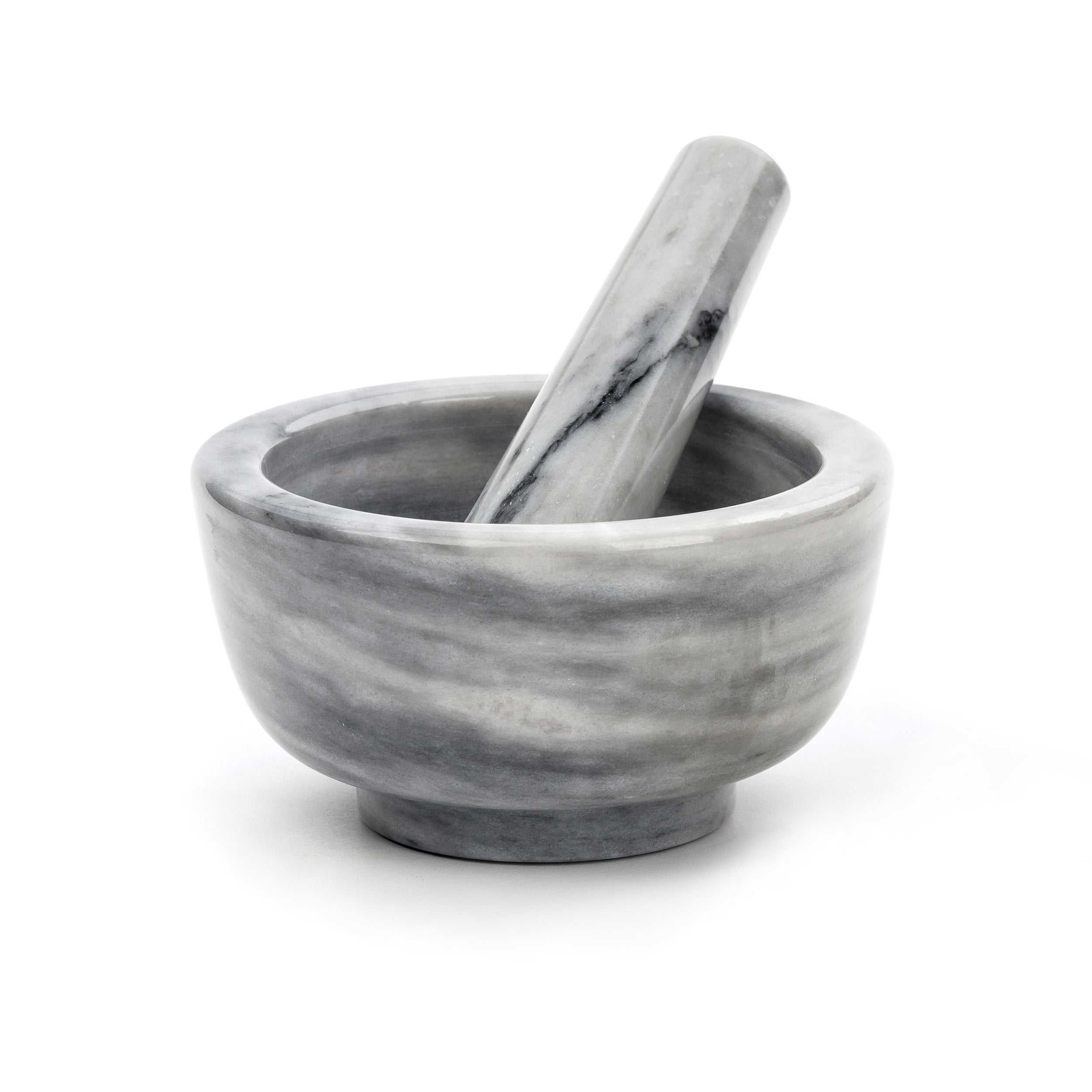 White Marble Mortar and Pestle by Kiss the Cook