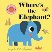 Where's the Elephant? (an Interactive, Sensory Lift-The-Flap Book with Felt Flaps and a Mirror for Babies and Toddlers. African Safari Animals Include a Cheetah, Hippo, and Ostrich. )