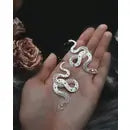 Celestial Snake Earrings
