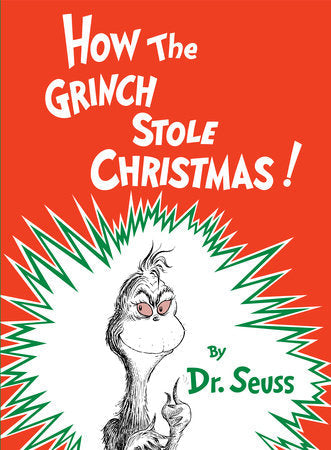 Dr. Seuss Book How The Grinch Stole Christmas (8x11 Hardcover) by Homeportonline