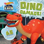 Hot Wheels City Dino Damage