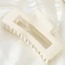 Solid Color Rectangle Shaped Hair Claw