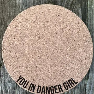 Engraved Cork Plant Mat