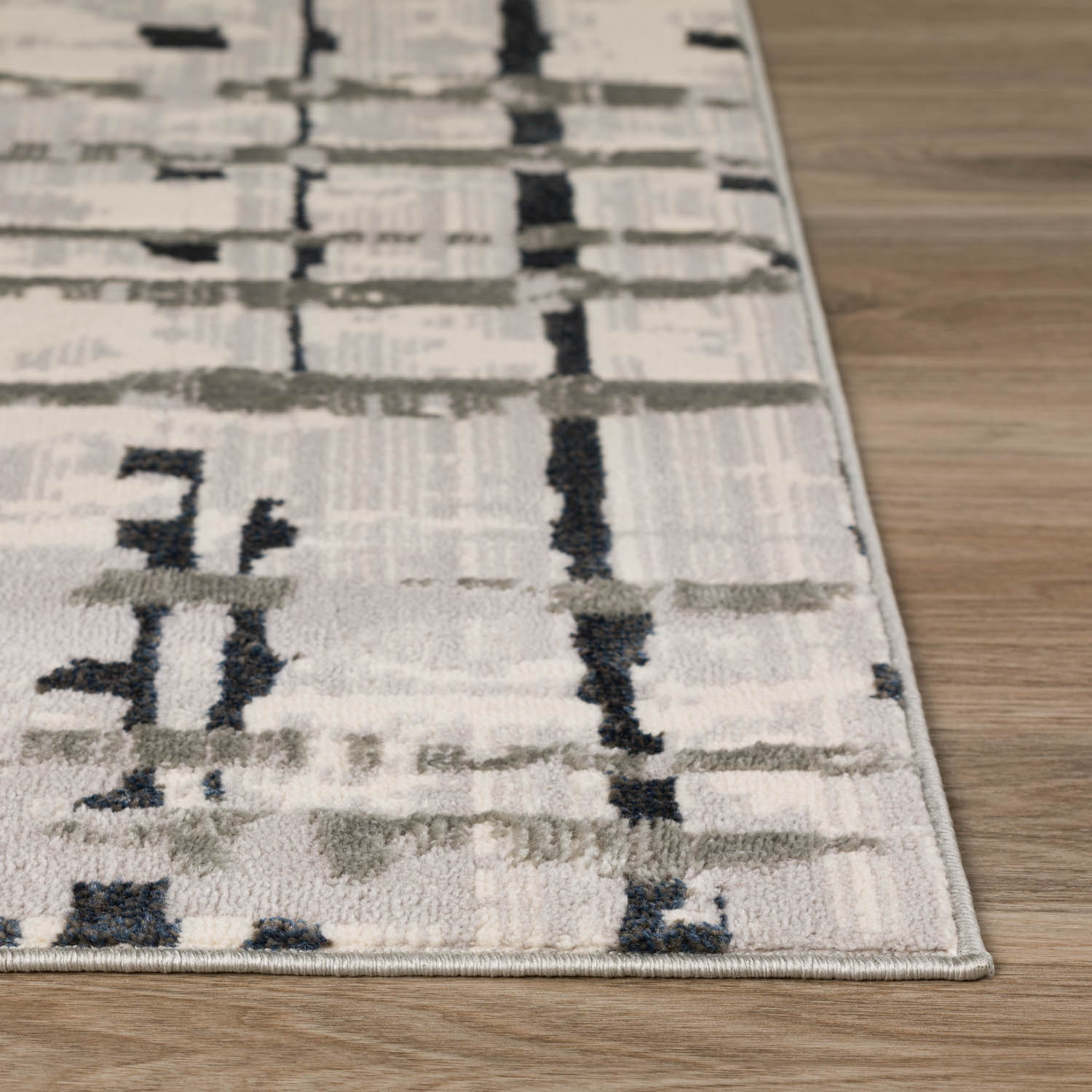 Karma Rug Grey 20"X30" by Homeportonline