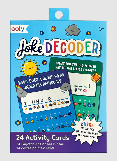 Activity Card Kit Joke Decoder by Homeportonline