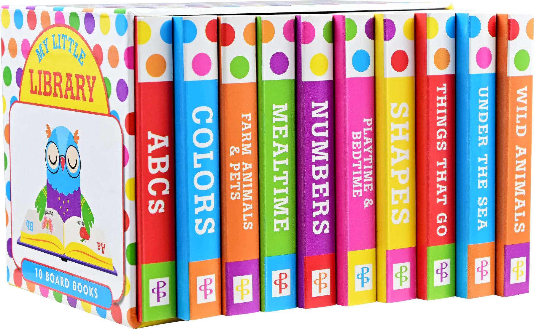 My Little Library Board Books 10 Book Set by Homeportonline