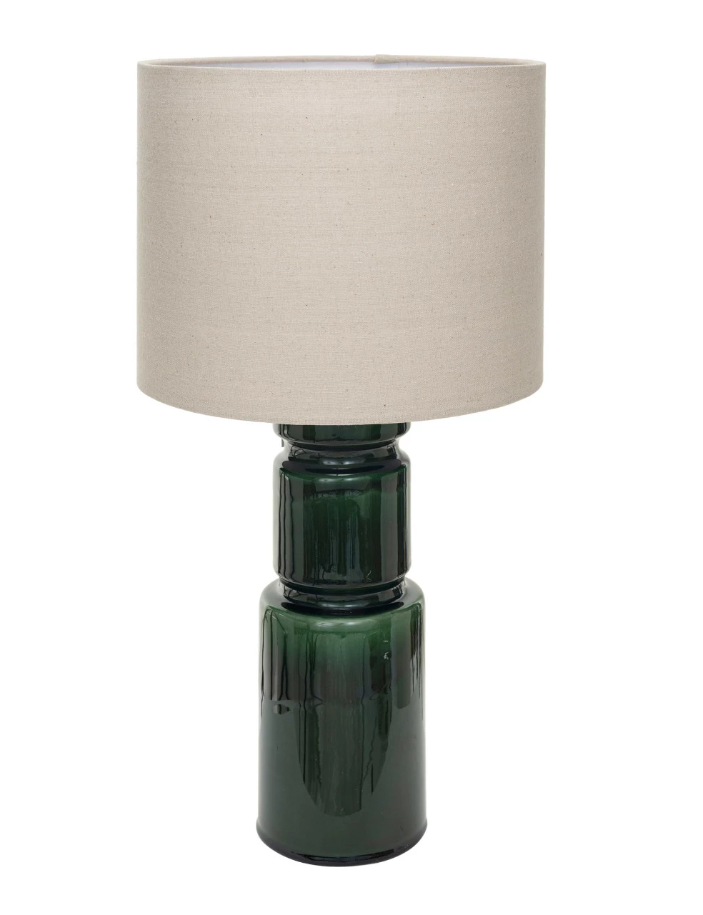 Lamp Tabletop Ceramic Forest Green 23"h by Homeportonline