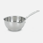Cookware - Chefs Classic Stainless Steel Saucepan 1qt Pour by Homeportonline