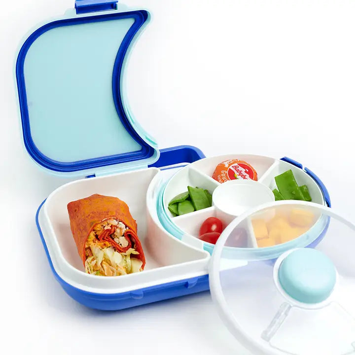 Gobe Kids Lunchbox with Snack Spinner