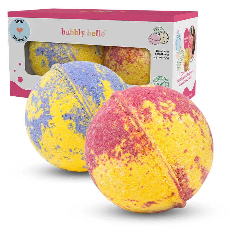 Bubbly Belle - Believe + Destress Bath Bombs by SidePony Boutique