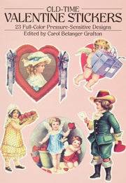 Old-Time Valentine 23 Full-Colour Pressure-Sensitive Designs