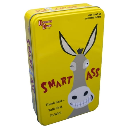 Smart Ass Travel Game from University Games  2 to 6 Players Ages 12 and Up